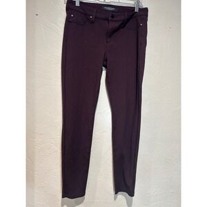 Liverpool Los Angeles Gia Glider Skinny Pants Aubergine Purple XM2015BBV1 Size 4
